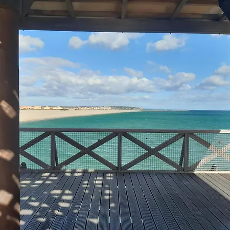 T2 Front De Mer, Rez-de-chaussee, Port Leucate, Parking, 5 Personnes - Fr-1-798-6 Apartment